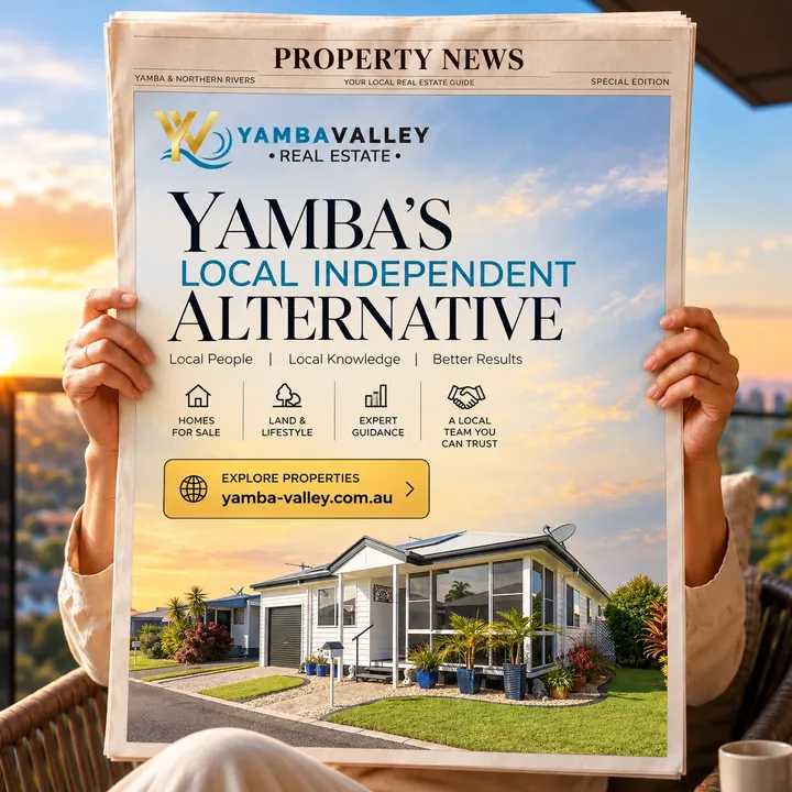 Our work: Real estate agency, Newspaper-style static